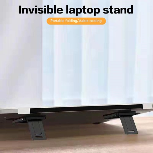 Mini Laptop Heightening Stand Universal Foldable Notebook Computer Stand Bracket - Afbeelding 6 van 16