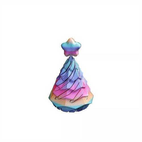 3PCS Impossible Pyramid Passthrough Sculpture,Helix Screw Fidget Toy,Spiral Cone - Picture 8 of 11