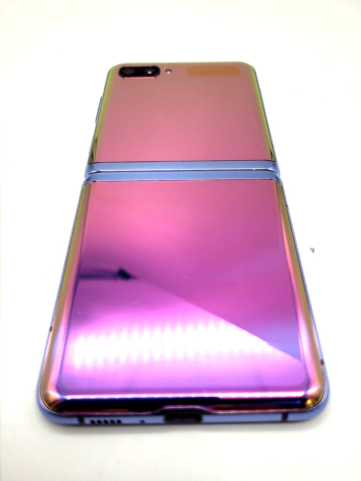 Samsung Galaxy Z Flip SM-F700U (SIM+eSIM) Desbloqueado 256 GB 8 GB Aurora Brillante Bueno Foto 2 de 4