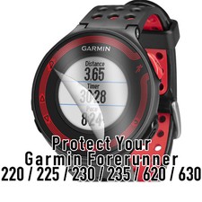 Garmin Forerunner 220 225 230 235 620 630 HD Clear Screen Protector Set 2