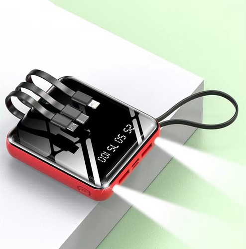 20000mAh 2USB Power Bank Portable External Backup Battery Fast Charger +4 Cable - 第 29/30 張圖片