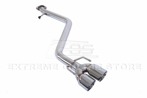 Quad Tips Exhaust Muffler Delete Axle Back For 15-20 Lexus RC200t RC300 RC350 - Picture 8 of 9