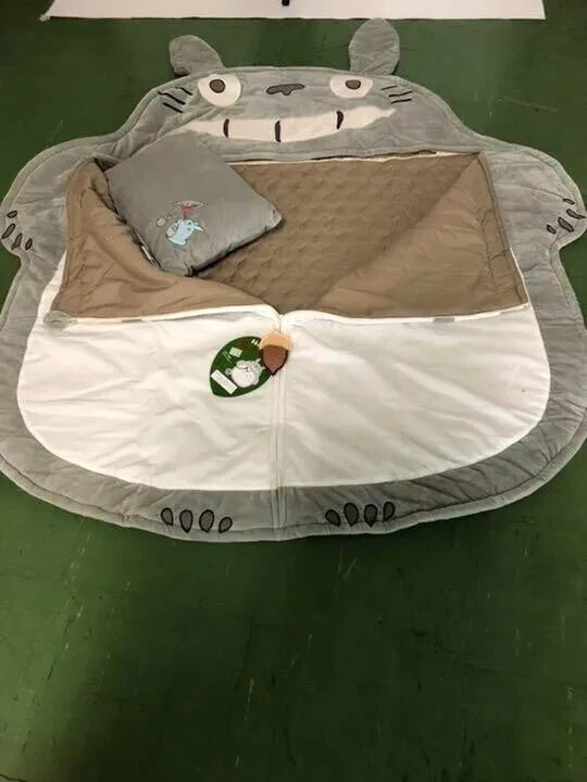 Studio Ghibli My Neighbor Totoro Bedding Set Sleeping Bag w/ Pillow