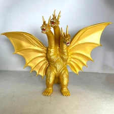 Godzilla King of the Monster Ghidorah 3 Heads Gold Dragon 12" Action Figure BULK
