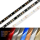 12VDC LED Flexible Strip Light 2835SMD Decor Atmosphere Tape Lighting SUV Camper