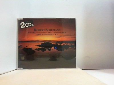 ROBERT SCHUMANN '' CD 1 KLAVIERKONZERT A- MOLL / Symphonie NR 4 ''  CD 2 SYNPHONIE