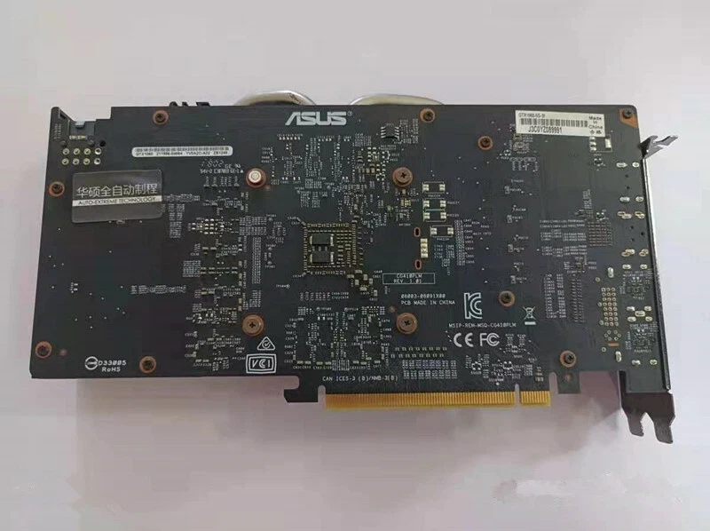 ASUS NVIDIA GeForce GTX1060 5GB GDDR5 Graphics Card Video Card DVI HDMI DP - Image 2 of 4