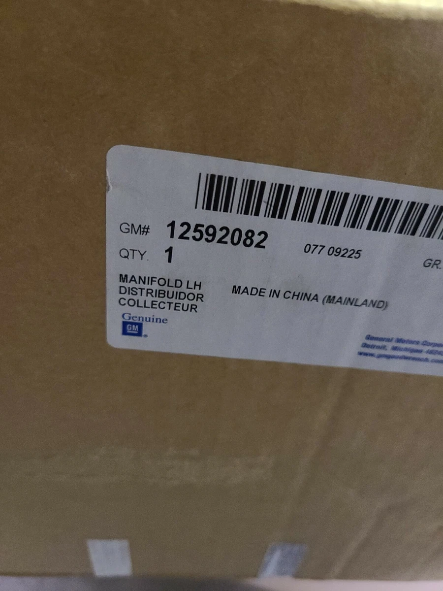 Genuine GM Exhaust Manifold 12592082 | eBay