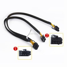 For ML350 DL360 G8 Gen 8 GPU Power Supply Cable PCIe 10Pin to 8 8 Pin 60cm