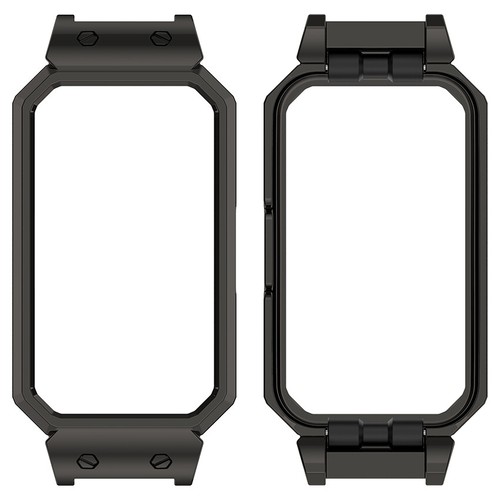 Metal Watch Frame 12mm Protective Case Cover for HUAWEI Band 10/10 NFC/9/8 - Zdjęcie 3 z 14