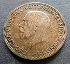 1928 George V Half Penny — photo from another recent sale