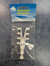 Pool Butterfly V Spring Clips, 24 PACK (For Pool Attachments: Brush, Vac, Net)