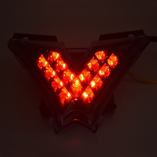 Smoke Led Integrated Tail Turn Signals Light For APRILIA RSV4 Tuono 125 1100 V4 - Picture 9 of 11