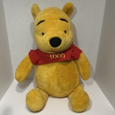 Vintage Disney Winnie the Pooh Bear 21 Jumbo Plush Talking Pooh Doll Working
