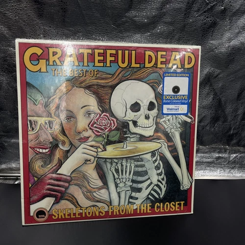 Grateful Dead Best Of Skeletons From The Closet Record LP Bone Colored Vinyl New