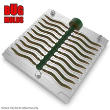 Bait DIY Fishing Mold Soft Plastic Baits Lure Plastisol Bass RedWorm