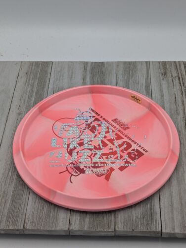New Discraft Ledgestone 2024 X Swirl Buzzz Midrange Golf Disc 175-176g MISPRINT - Picture 4 of 5