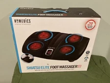 HoMedics Shiatsu Elite Foot Massager With Heat FMS-200H Tested Works
