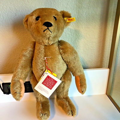 VINTAGE AUTOGRAPHED STEIFF TEDDY BEAR #0155/32 MARGARET WOODBURY