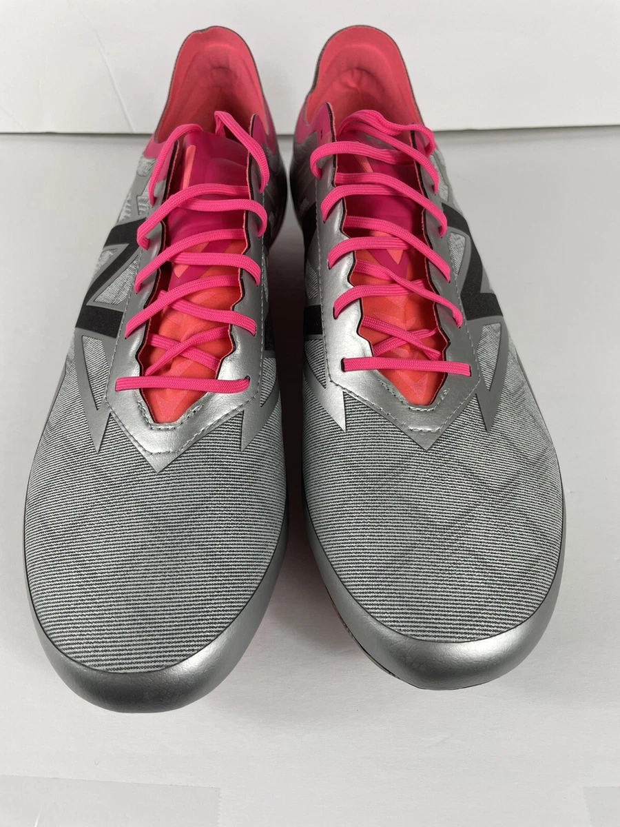 New balance soccer cleats mens Pink hotsell