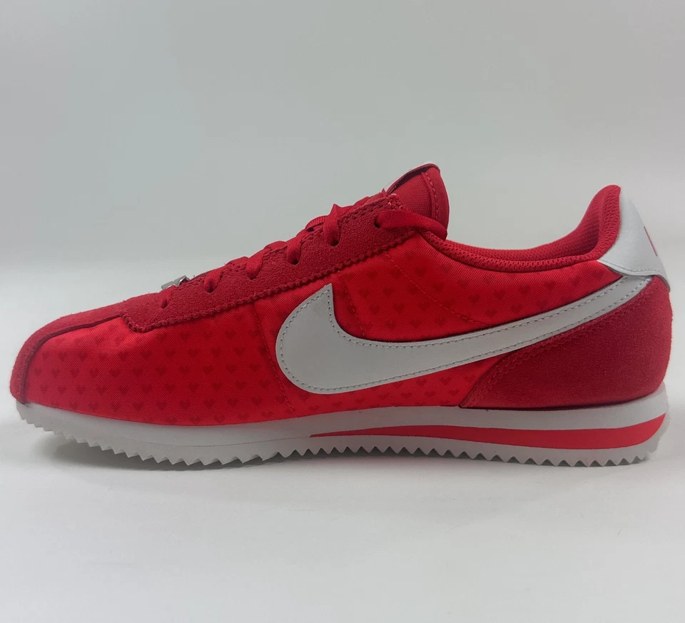 Nike Cortez BG Rojo Blanco Niños 6.5Y Zapatos Tenis Día de San Valentín HV5166-696 Foto 2 de 4