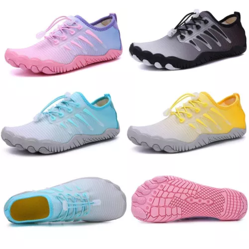Unisex Barfußschuhe Rutschfeste Strandschuh Schuhe Laufschuhe Turnschuhe Sneaker - Bild 2 von 13