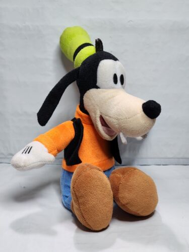Disney Mickey Mouse Clubhouse Goofy 11" Tall Stuffed Animal Plush Doll Just Play - Picture 1 of 5