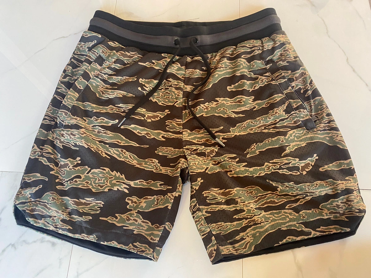 Drawstring camo best sale shorts
