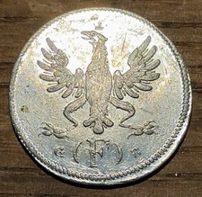 Frankfurt (1795) GFB 2 Pfennig Obv Trial Strike for KM-287 in White Metal UNC 