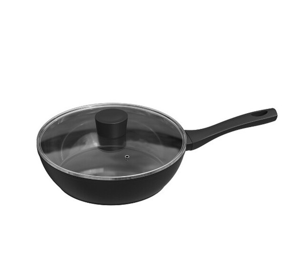 Michelino Nora New Line Hochrandpfanne ø24 Cm Mit Antihaftbeschichtung - Schwarz-image
