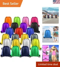 Versatile 25-Piece Drawstring Bag Set - Perfect for Travel, Shopping & Gifts
