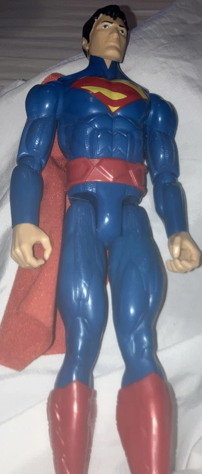 Figura Superhéroe Mattel DC Comics Superman Unlimited 12" - Usada CDM62 Foto 2 de 4