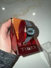 Vintage Timex SSQ Digital Watch Silver Tone 1970s LCD Quartz Unused In Box