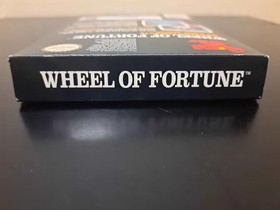 Wheel of Fortune (NES, 1988) - Untested - Clean - Complete - GameTek Poster!