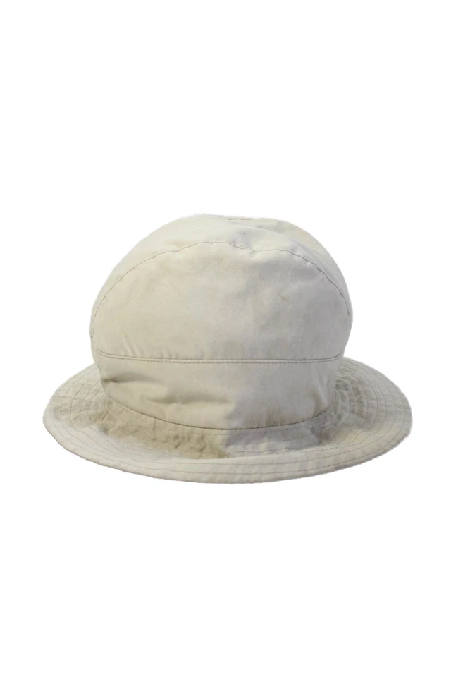 Kokin Womens Quilted Trim Bucket Hat Brown Cotton One Size - Image 3 of 4