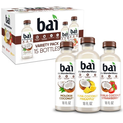 #ad Bai Coconut Flavored Water Variety Pack 18 fl. oz. 15 pk. $36.99
