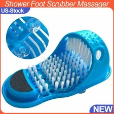 Foot Scrubber Brush Slipper Bath Shower Spa Cleaner Scrub Feet Massage Wash