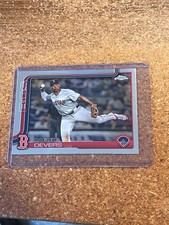 2025 Topps Chrome Baseball # 127 Rafael Devers 1