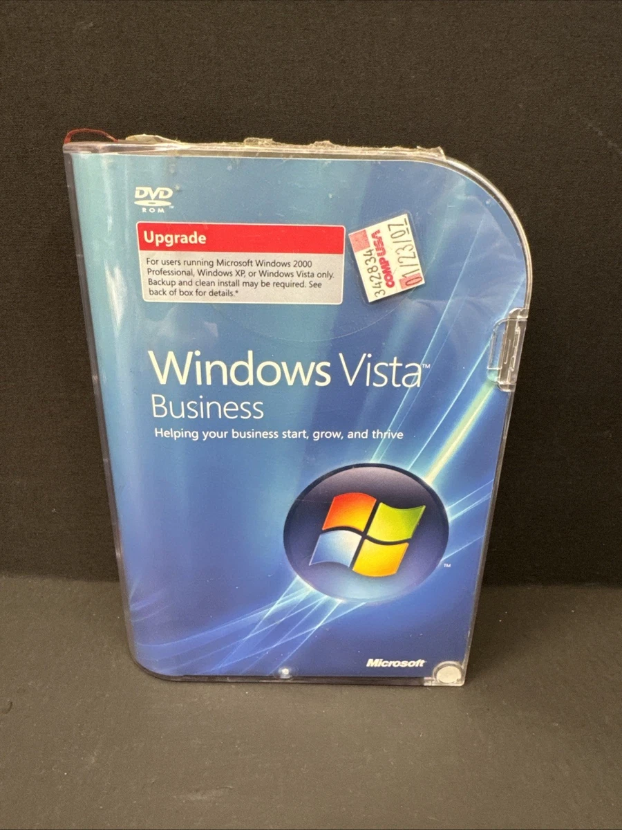 Microsoft Windows Vista Computer Software for sale | eBay
