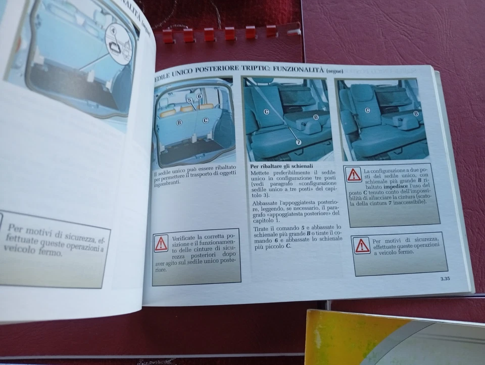 Renault MODUS Kit libretti  USO MANUTENZIONE + Atlante anno 2004 - Immagine 4 di 4