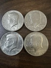 1972 Half Dollar Kennedy Half Dollar Philadelphia Minted 50 Cent Coin (4)
