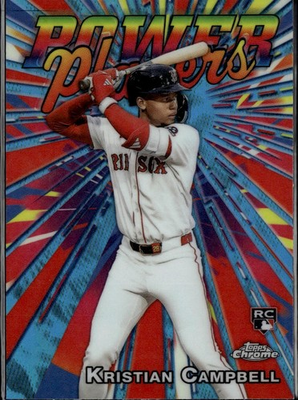#ad #ad 2025 Topps Chrome Update #PP 27 Kristian Campbell Power Players $1.99