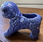 Vintage 1950’s Blue Ceramic Lamb Planter McCoy or Cameron — photo 3