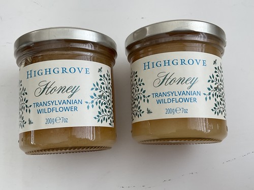 HIGHGROVE TRANSYLVANIAN WILDFLOWER HONEY - 200 g Each - TWO JARS - Picture 3 of 6