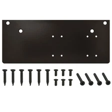 Nuk3y Flat Drop Bracket Mounting Plate for 4000 Series Door Closer