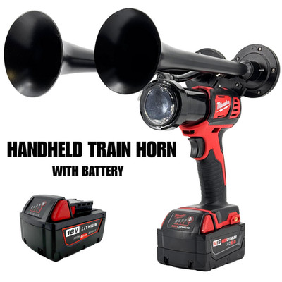 Milwaukee 18V Dual Impact Train Horn | Full Power Bundle | Battery Included