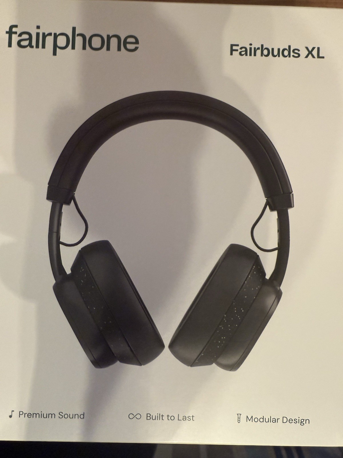 Fairphone FAIRBUDS XL KOPFHÖRER SCHWARZ (AUHEAD-1ZW-WW1)