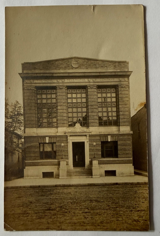 1907 Home Telephone Company Richmond, Indiana RPPC