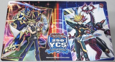 Offical Konami Yu-Gi-Oh! 250th YCS  Win A Mat  Playmat | Yugi and Playmaker