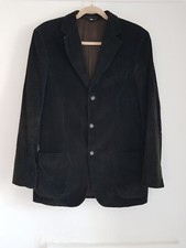 Giacca blazer Maurizio Baldassari verde foresta coduroy. Cassapanca 40"